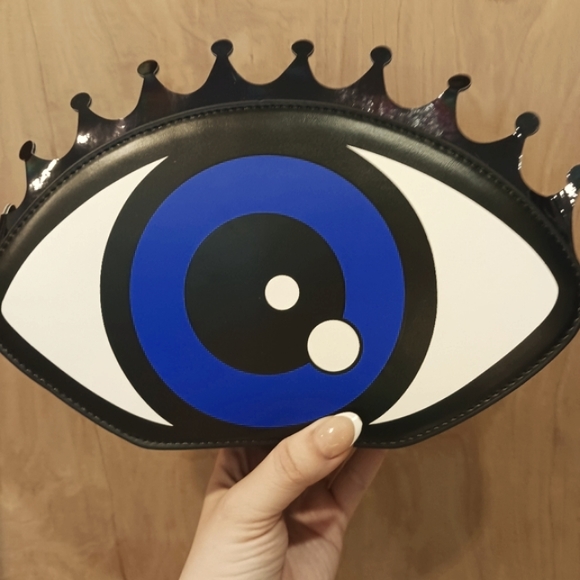Handbags - Blue Ward Evil Eye Purse Clutch on Chain
